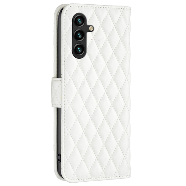 SKALO Samsung A05s 4G BINFEN COLOR Tikattu Lompakko - Valkoinen White