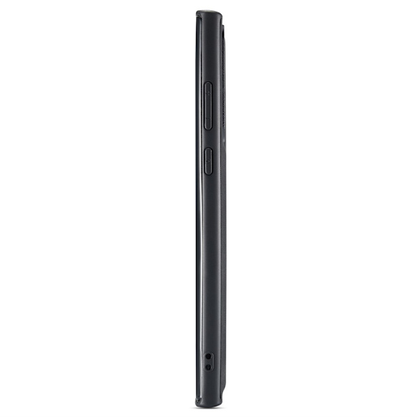 DG.MING Samsung S24 Ultra Premium PU-læder Hybrid Cover - Sort Black