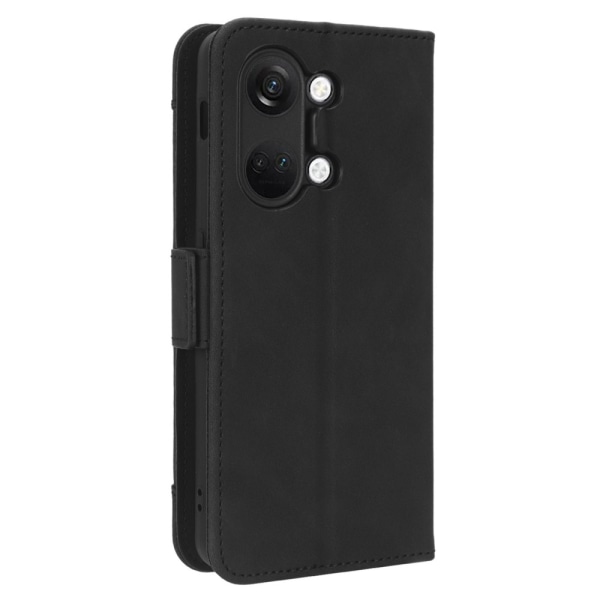 SKALO OnePlus Nord 3 5G / Ace 2V 6-lokeroa Lompakkokotelo - Must Black