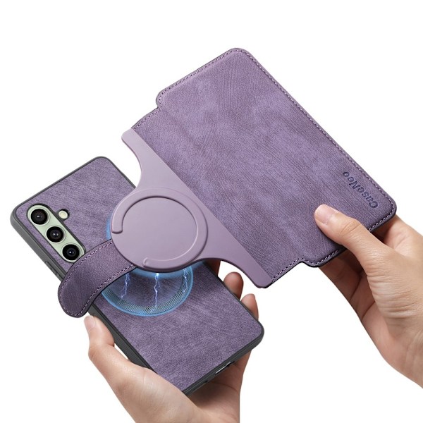 SKALO Samsung A26 5G CASENEO MW-03 Plånboksfodral - Lila Lila