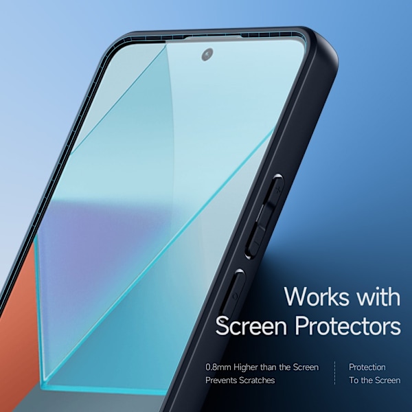 DUX DUCIS Xiaomi Redmi Note 13 Pro 5G Aimo Series Suojakuori - Musta Black