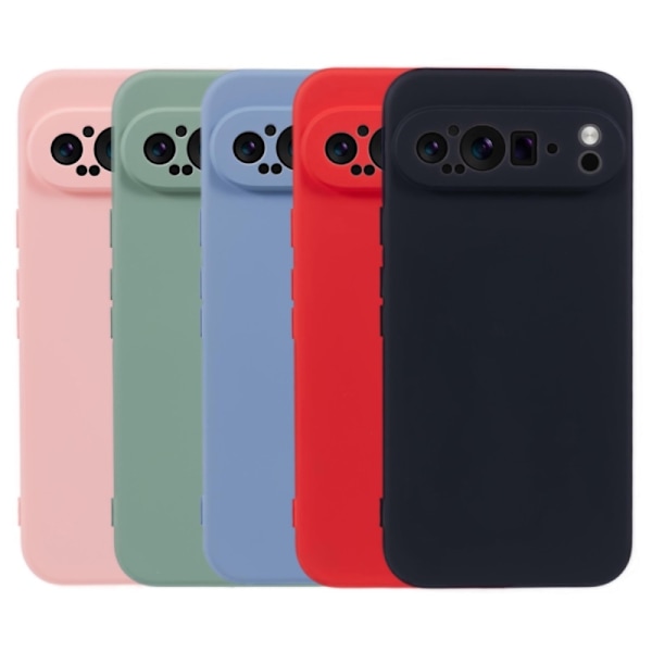 SKALO Google Pixel 9/9 Pro Ultraohut TPU-kuori - Valitse väri Black