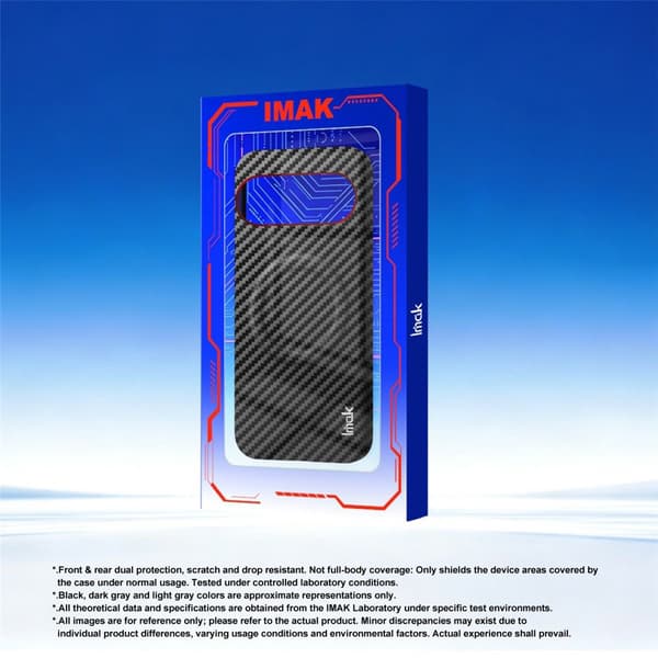 IMAK Ruiyi Series Cover til Google Pixel 11 - Sort Black