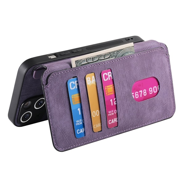 SKALO Samsung S25 Edge CASENEO MW-03 Flip Cover - Lilla Purple