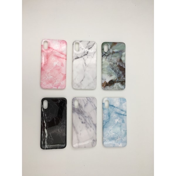 Marmorskal Blank iPhone X / XS - flere farver Green