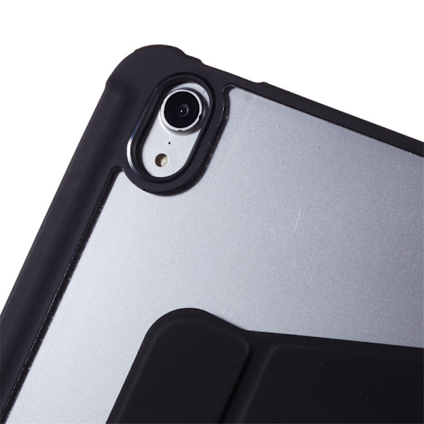 SKALO iPad Air (2020/2022) PU-nahkainen kääntyvä jalusta Kotelo - Musta Black