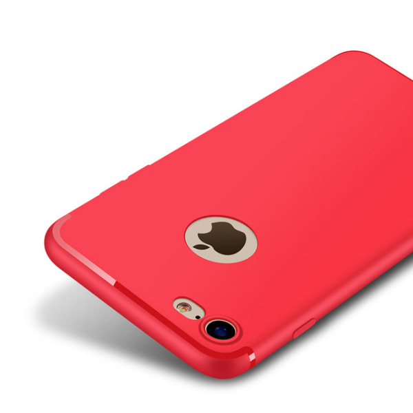 Ultraslim Silikon Skal till iPhone 8 - fler färger Röd