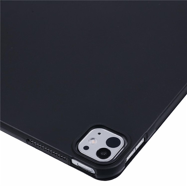 SKALO iPad Pro 12.9 (Gen 4/5/6) Trifold Fodral - Svart Svart
