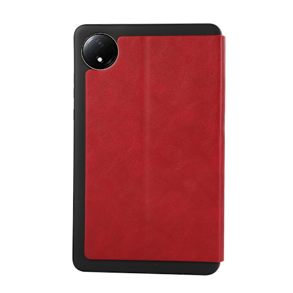 SKALO Xiaomi Redmi Pad SE 8.7 PU-Nahkakotelo TPU - Punainen Red