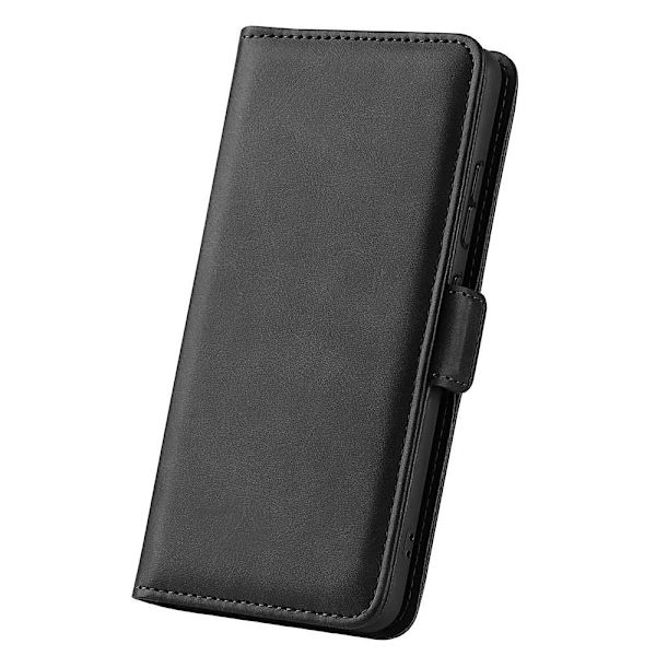 SKALO Samsung A54 5G Premium Wallet Flip Cover - Sort Black