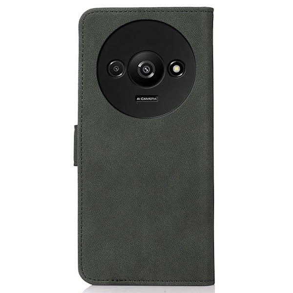 SKALO Xiaomi Redmi A3 KHAZNEH Plånboksfodral i PU-Läder - Grön Grön