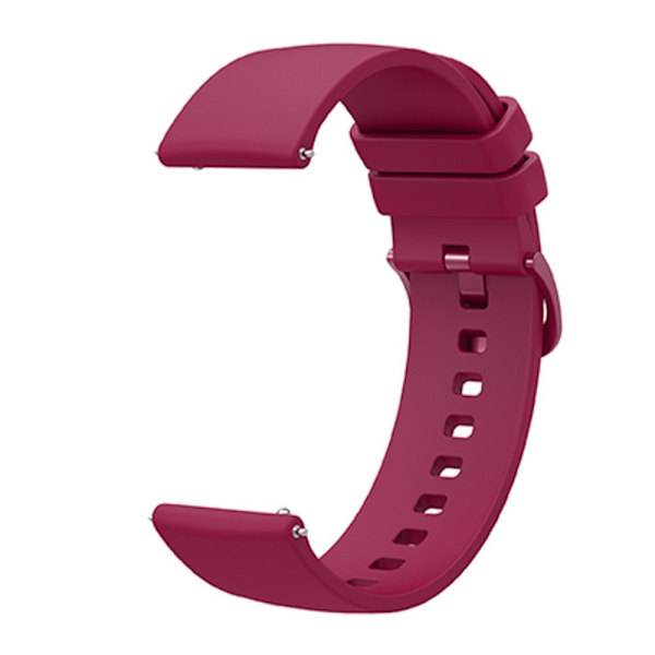 SKALO Silikoniranneke Xiaomi Watch S1 / S1 Active - Valitse väri Wine red