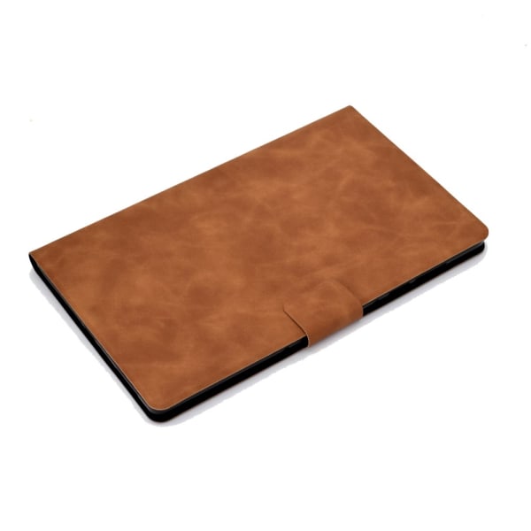 SKALO iPad 10.9 (2022) PU-læder Flip Cover - Brun Brown