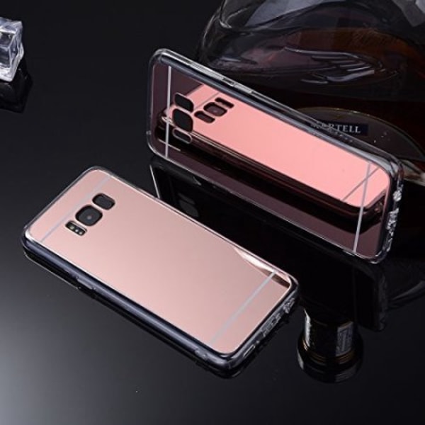 Spejlcover Samsung S8 - flere farver Black