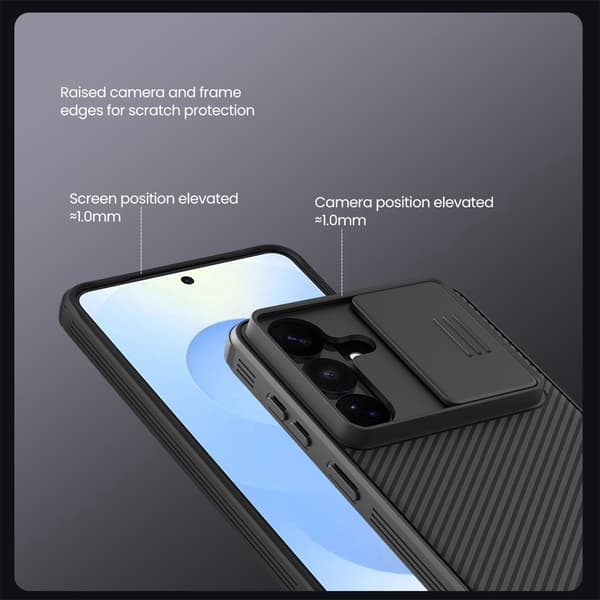 NILLKIN CamShield Pro Series Cover til Samsung Galaxy S26 FE - Sort Black