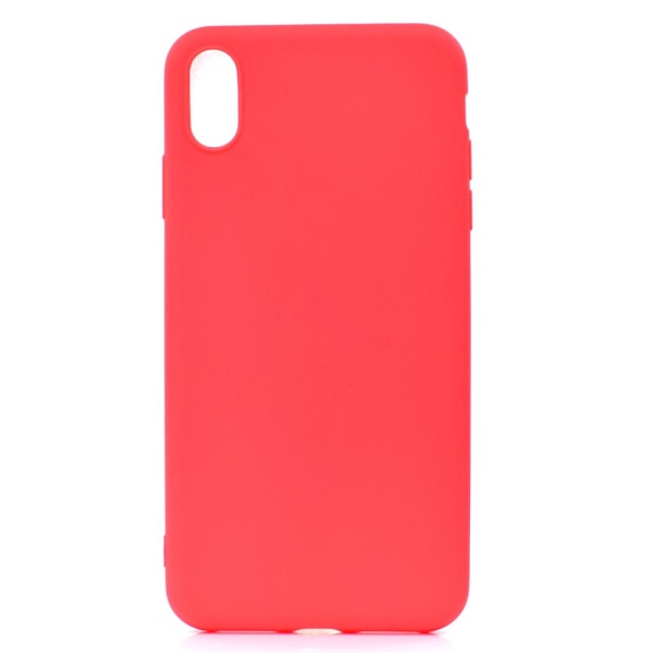 SKALO iPhone XS Max Ultraohut TPU-kuori - Valitse väri Red