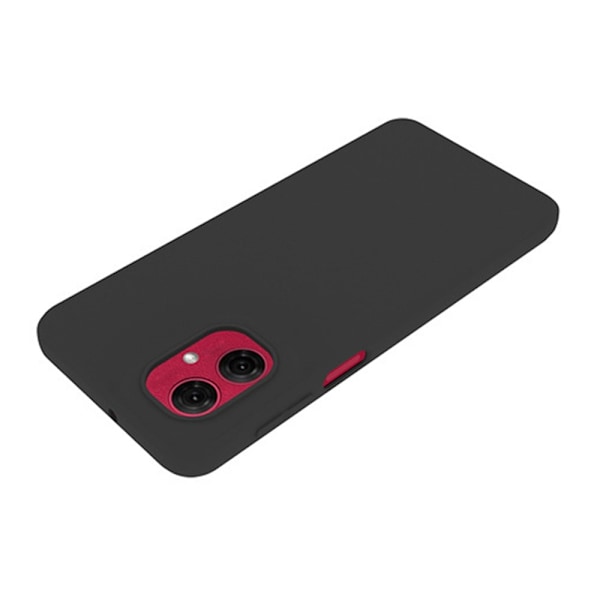 SKALO Motorola Moto G55 5G Matte Black Ultra-tynd TPU Cover Black