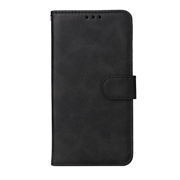 SKALO Motorola Edge 60 PU-läder Plånboksfodral - Fler färger Svart
