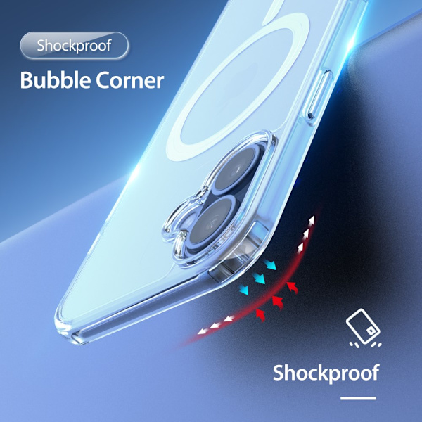 DUX DUCIS iPhone 16 Clin Series Cover - Gennemsigtig Transparent