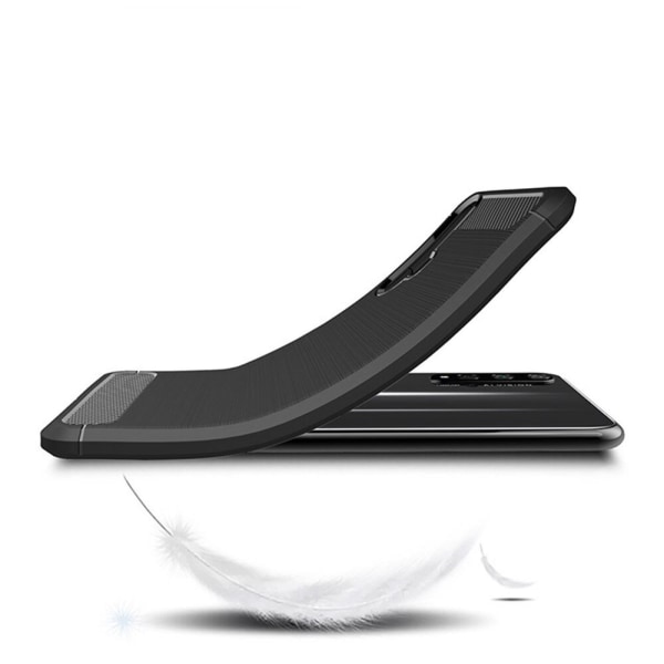 Stöttåligt Armor Carbon TPU-skal Huawei Nova 5T Grey