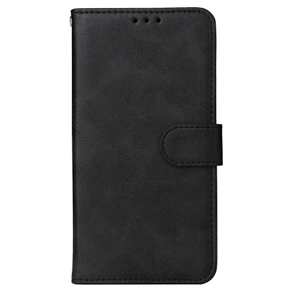 SKALO iPhone 16 Pro Max PU-Läder Plånboksfodral - Fler färger Svart