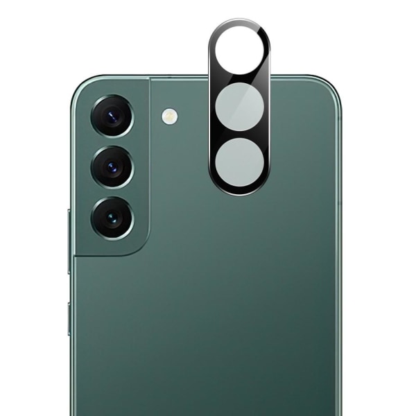 SKALO Samsung S23 Plus 3D Linsskydd/Kameraskydd Härdat Glas Svart