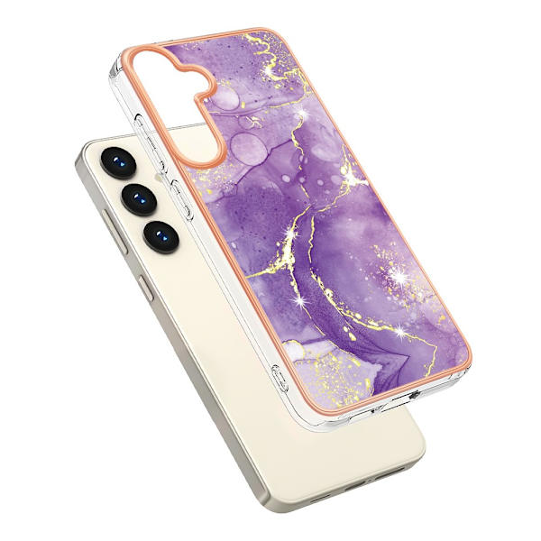 SKALO Samsung S24 Marmor TPU-cover - #1 Multicolor