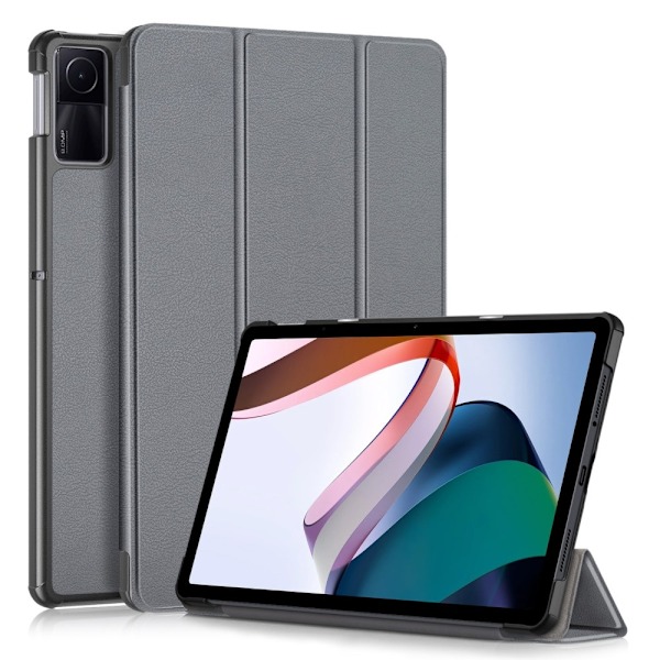 SKALO Xiaomi Redmi Pad SE Trifold Suojakotelo - Harmaa Grey