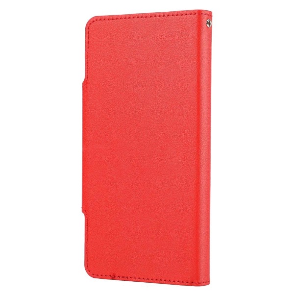 SKALO iPhone 13 Pro DOLIZMA 2 i 1 Magnet Wallet Case - Rød Red