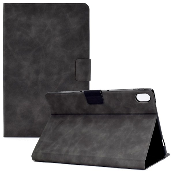 SKALO iPad 11" (2025) PU-læder Flip Cover - Grå Grey