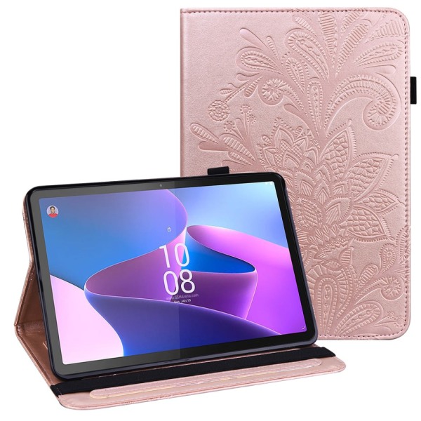 SKALO Lenovo Tab P11 Gen 2 Mandala Suojakotelo - Ruusukulta Pink gold