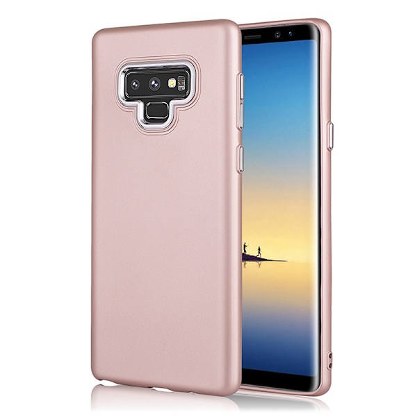Samsung Note 9 | TPU-Skal Metallknappar Black