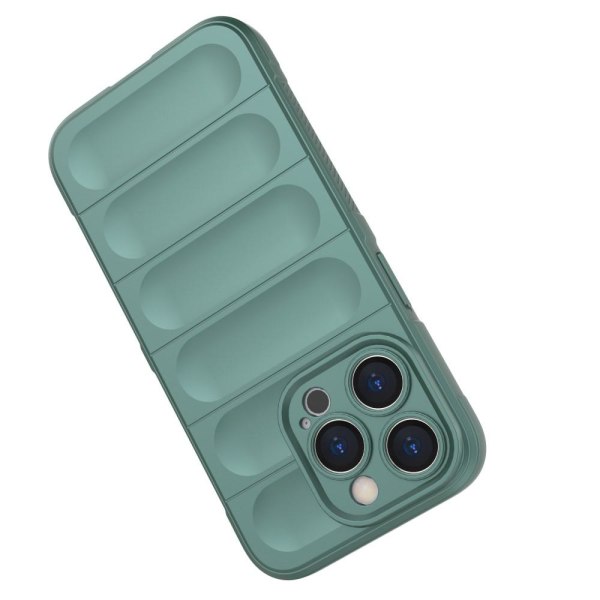 SKALO iPhone 15 Pro Max Rugged Bumpers TPU-suojakuori Green