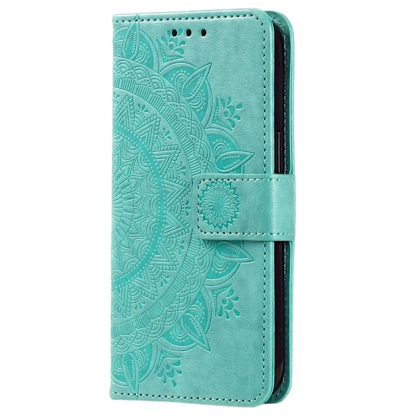 SKALO Samsung A16 Mandala Flip Cover - Turkis Turquoise