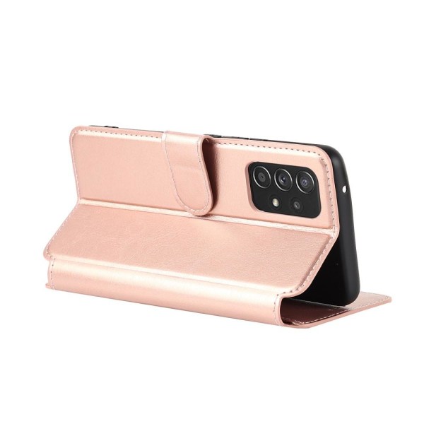 SKALO Samsung A53 5G Premium Cut Lompakkokotelo - Ruusukulta Pink gold