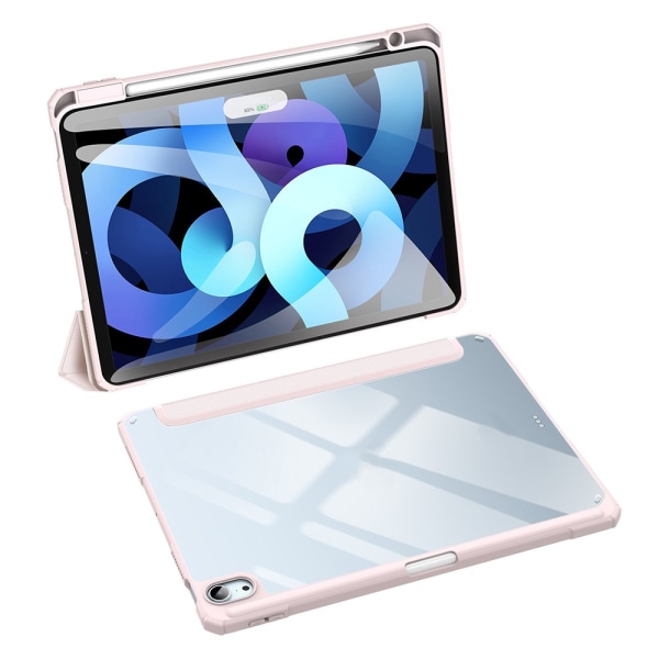DUX DUCIS iPad Air (2020/2022) TOBY Series Trifold Suojakotelo - Pink