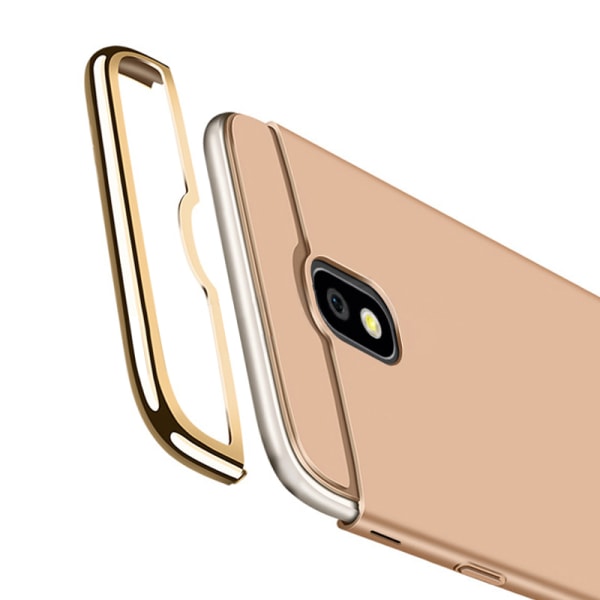 Design skal 3 i 1 guldkant till Samsung Galaxy J5 2017 Black