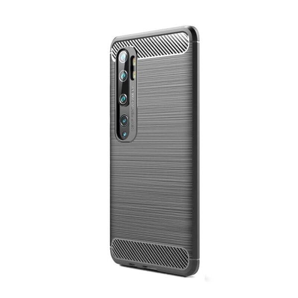 Stöttåligt Armor Carbon TPU-skal Xiaomi Mi Note 10 / Note 10 Pro - fler färger grå
