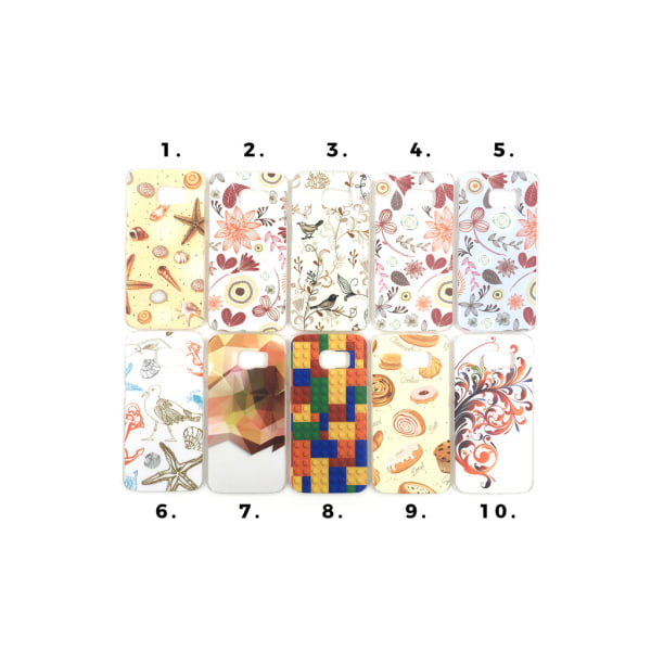 Skal med motiv Samsung S6 Edge MultiColor #6