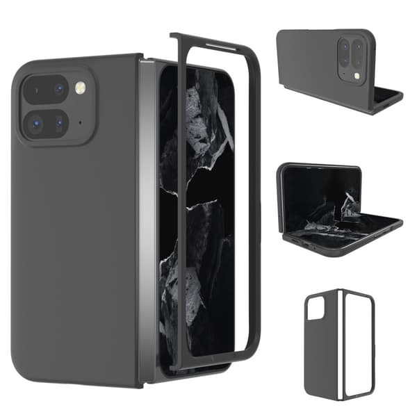 ABEEL Google Pixel 9 Pro Fold Skin Touch Cover - Sort Black