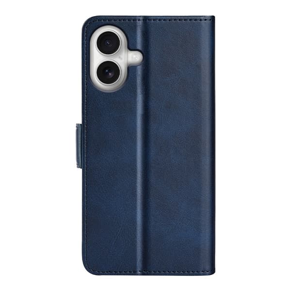 SKALO iPhone 17 Premium ID Plånboksfodral - Blå Blå