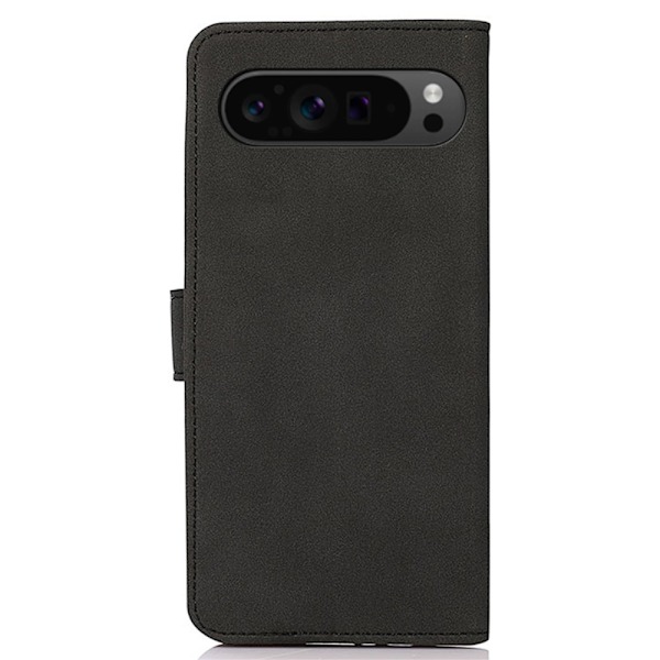 SKALO Google Pixel 9 Pro XL KHAZNEH Pungetui i PU-læder - Sort Black