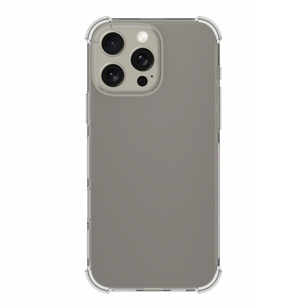 SKALO iPhone 16 Pro Max Extra strong TPU-skal Transparent