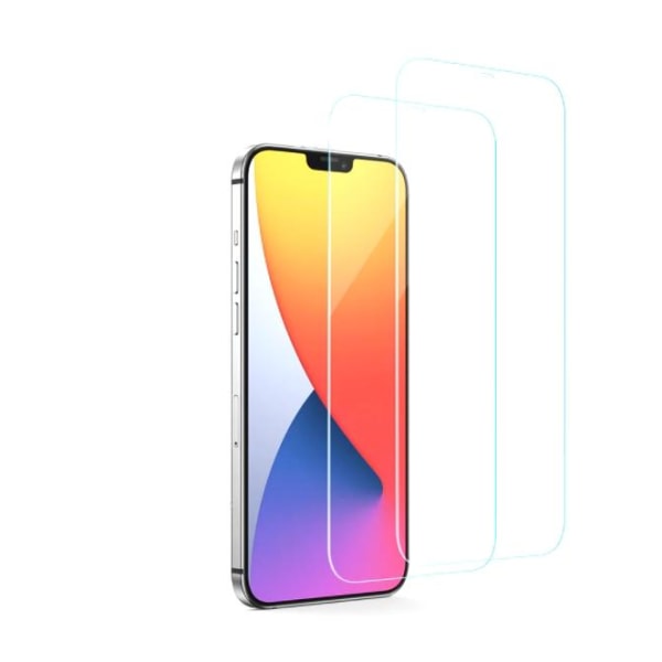 2-PAK SKALO iPhone 12 Pro Max Hærdet Glas Skærmbeskyttelse Transparent