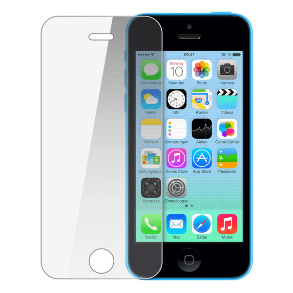 2-KPL SKALO iPhone 5C Panssarilasi Näytönsuoja Transparent