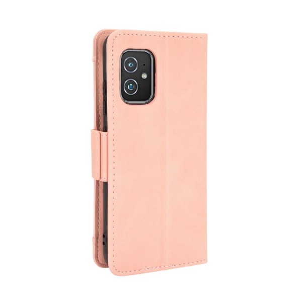SKALO Asus Zenfone 8 6-FACK Plånboksfodral - Rosa Pink