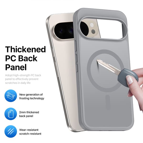DUX DUCIS Yind Series Matte Finish Cover til Google Pixel 11 Pro XL - Grå Grey