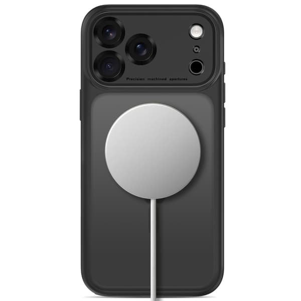 Tech-Protect MagPeak MagSafe CC Skal för iPhone 18 Pro Max - Mattsvart Svart