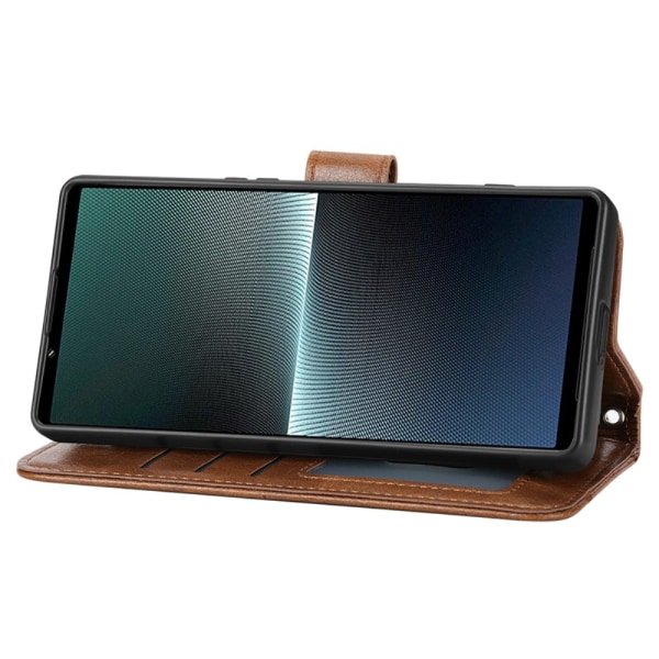 SKALO Sony Xperia 5 V Evelope Clutch 5-RUM - Brun Brown