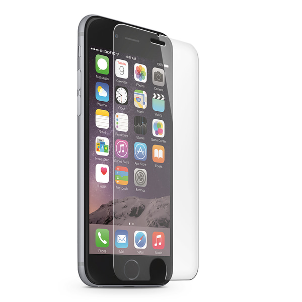 SKALO iPhone 6/6S Plus Hærdet Glas Skærmbeskyttelse Transparent